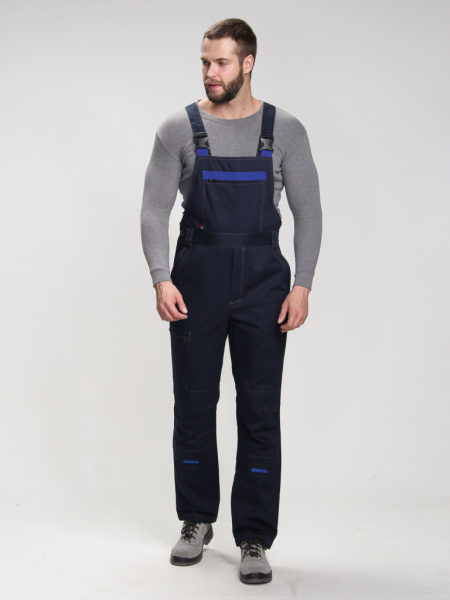 Полукомбинезон Алькор (тк.Карелия,260), т.синий/васильковый от магазина Рабочий класс