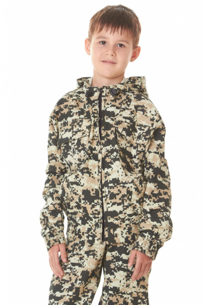 Костюм детский МАСКХАЛАТ тк. Бязь цв. Серый Пиксель от магазина Рабочий класс