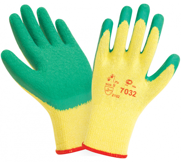 Перчатки латексные 2Hands ЭКО Комфорт от магазина Рабочий класс