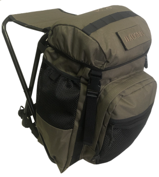 Рюкзак ORDKA HAUGER BROWN со стулом от магазина Рабочий класс