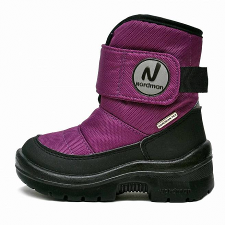Фото Сапоги зимние дошкольные "Nordman Next"  на горизонтальной липе цвет фиолетовый от магазина Рабочий класс Сапоги зимние дошкольные "Nordman Next"  на горизонтальной липе цвет фиолетовый от магазина Рабочий класс