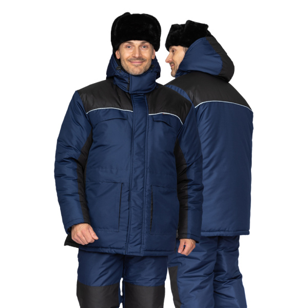 Универсал-Т, костюм утепленный мужской синий/черный от магазина Рабочий класс