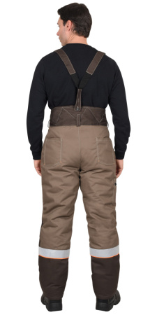 Костюм "РОДОС" зимний св. коричневый с т.коричневым от магазина Рабочий класс