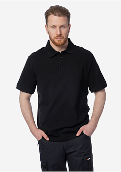 Рубашка поло Brodeks KS721, черная от магазина Рабочий класс