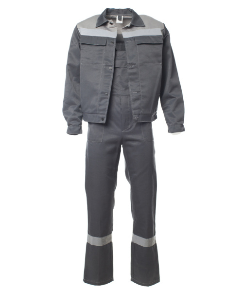 Костюм ОПТИМАЛ с СОП летний куртка+п/к серый от магазина Рабочий класс
