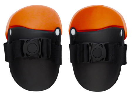 Наколенники Комбинированные цв. черный/оранжевый от магазина Рабочий класс