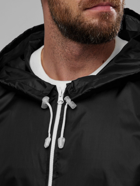 Куртка-дождевик Лидер (Таффета/Оксфорд, 240), черный от магазина Рабочий класс