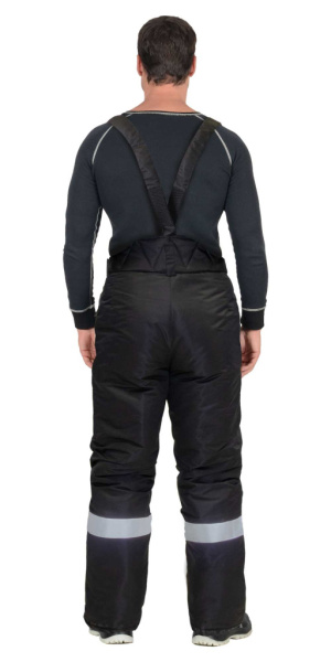 Брюки СИРИУС-АЛЕКС зимние, черные с СОП от магазина Рабочий класс