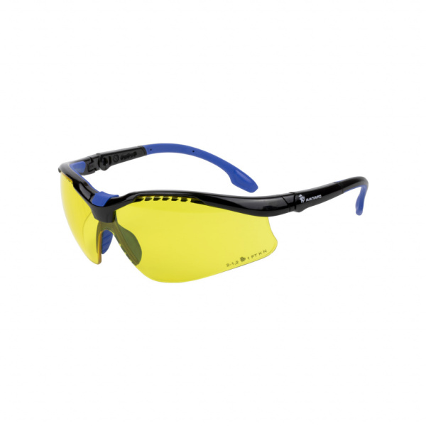 Очки Сенатор открытые желтые линзы с покрытием против царапин и запотевания  от магазина Рабочий класс