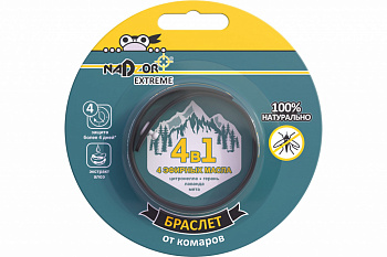 Браслет от комаров Extrem 1 шт. Nadzor/20 от магазина Рабочий класс