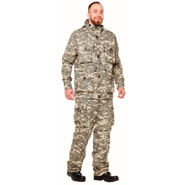 Костюм Следопыт на флисе цв. Пустыня Серая тк. Рип-стоп от магазина Рабочий класс