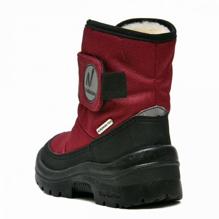 Сапоги зимние школьные "Nordman Next" , на горизонтальной липе цвет бордовый от магазина Рабочий класс