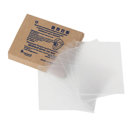 Стекла для маски сварщика Катран сменные покровные (компл. 10 шт) от магазина Рабочий класс