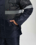 Костюм зимний Мегрес-2 СОП (тк.OxLine,90) п/к, т.серый/т.синий от магазина Рабочий класс