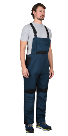 Полукомбинезон СИРИУС-ЦИТРИН морена с черным от магазина Рабочий класс