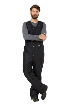 Полукомбинезон Дэлф, цв. черный от магазина Рабочий класс