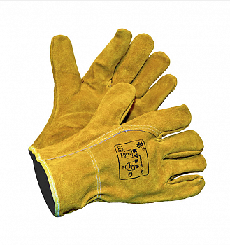 Перчатки для защиты от мех. повреждений КУБА спилковые от магазина Рабочий класс