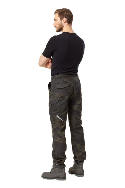 Брюки-джоггеры мужские летние Аксель КМФ хаки от магазина Рабочий класс