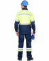 Костюм Терминал с п/к (темно-синий/лимонный) от магазина Рабочий класс