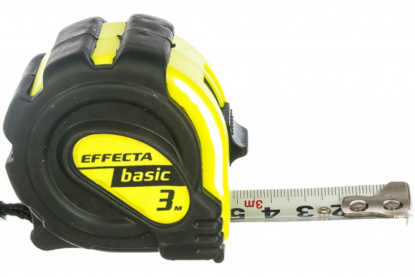 Рулетка Effecta Basic 3 м/19 мм с магнитом от магазина Рабочий класс