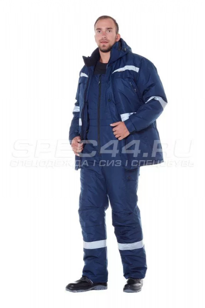 Куртка утепленная Нордика 4КП с меховым воротником от магазина Рабочий класс