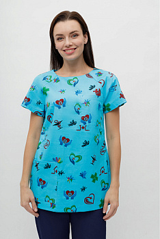 21-018 Куртка женская Стрейч Пульс от магазина Рабочий класс