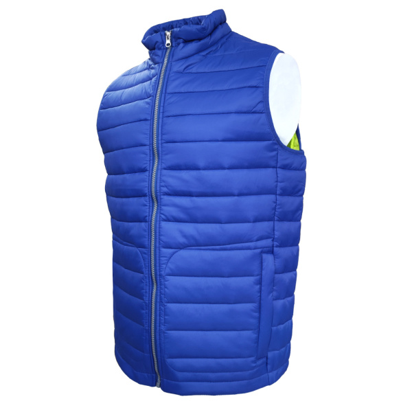 Жилет утепленный арт. J-01 цв. васильковый/лимонный от магазина Рабочий класс