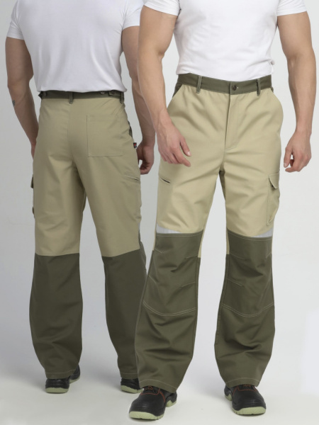 Брюки Челси CH (тк.Канвас,270), хаки/бежевый от магазина Рабочий класс