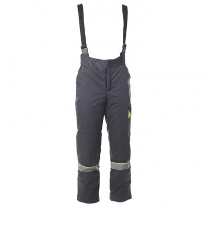 Костюм зимний КОРВЕТ с СОП, куртка+брюки цв. серый/черн./лимон от магазина Рабочий класс