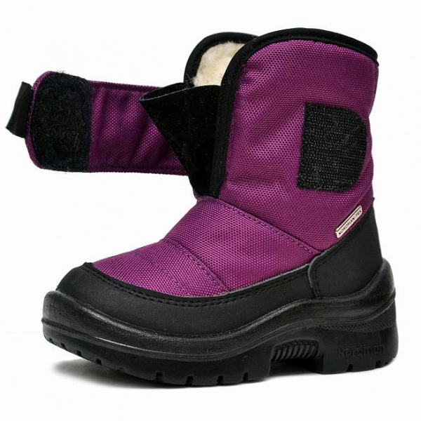 Сапоги зимние дошкольные "Nordman Next"  на горизонтальной липе цвет фиолетовый от магазина Рабочий класс