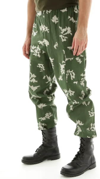 Костюм МАСКХАЛАТ, тк. Бязь, СЕТКА, Савва Морозов, куртка/брюки, цв. Белая Березка от магазина Рабочий класс