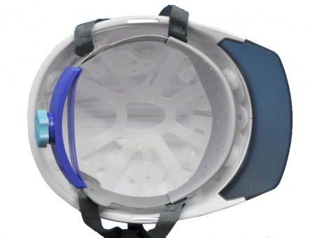 Каска ROSSAFE с тонированным козырьком от магазина Рабочий класс