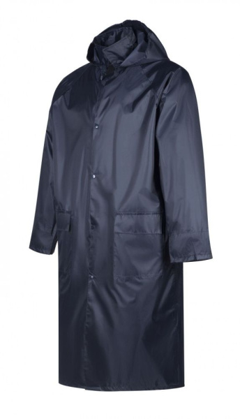 Плащ влагозащитный цв. т.синий тк. Полиэстер/ПВХ от магазина Рабочий класс