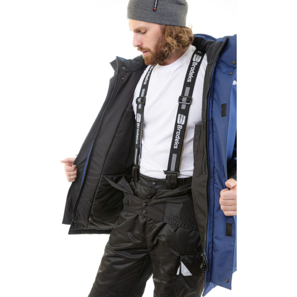 Зимняя куртка-парка Brodeks KW215, синий от магазина Рабочий класс