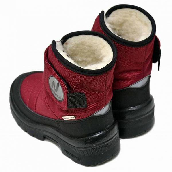 Сапоги зимние дошкольные "Nordman Next"  на горизонтальной липе цвет бордовый от магазина Рабочий класс