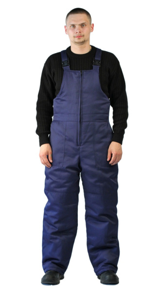 Костюм зимний Буран-М, с П/К, тк. Грета, цв. тем. синий от магазина Рабочий класс