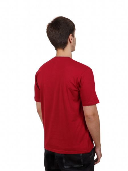 Футболка пл. 160г/м цв. Бордовый от магазина Рабочий класс