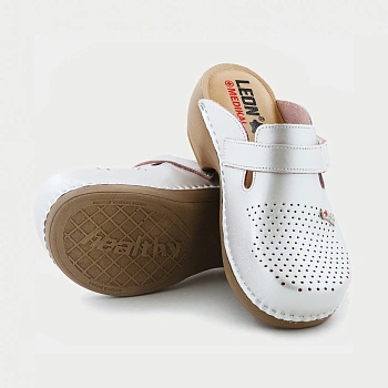 Сабо женские арт. MED159P LEON Medikal цв. Перламутр от магазина Рабочий класс