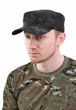 Кепка Контрол цв. черный мультикам от магазина Рабочий класс