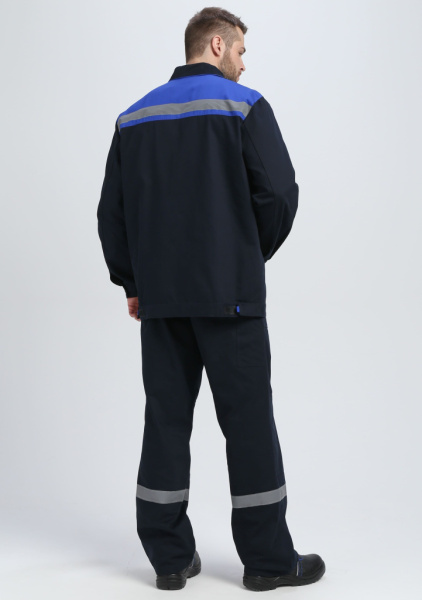 Костюм Итрорис-2 СОП (тк.Саржа,250) п/к, т.синий/васильковый от магазина Рабочий класс