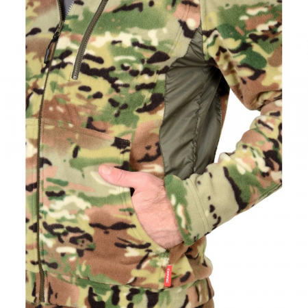 Куртка флисовая мужская КМФ "Мультикам" от магазина Рабочий класс