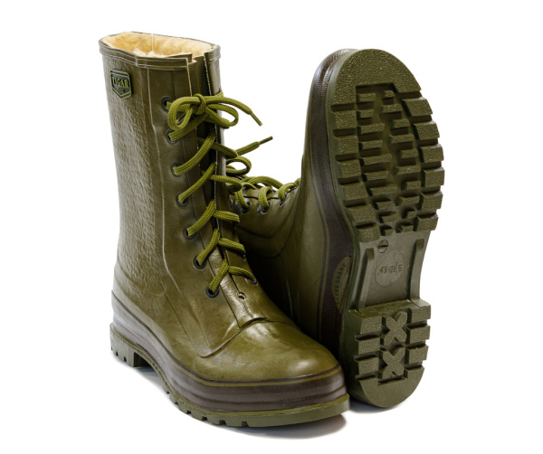 Сапоги резиновые охотничьи утепл., "Балканский охотник" укороч., "Tigar", цвет зеленый, арт 21366 от магазина Рабочий класс