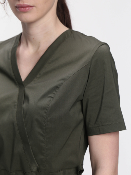 Костюм женский хирургический Модерн-004, цв. хаки от магазина Рабочий класс