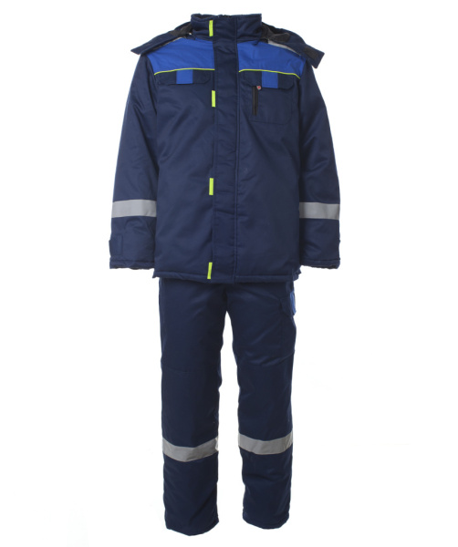 Костюм зимний мужской БРУКЛИН с п/к, цв. т-син.+васильковый от магазина Рабочий класс