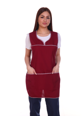 Фартук № 20 цв. Красный от магазина Рабочий класс