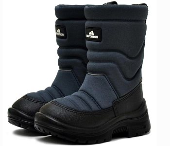 4-047-D13 / Сапоги зимние подростковые Nordman Lumi без липучки цвет тёмно-серый от магазина Рабочий класс