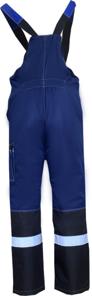 Костюм зимний мужской ЮКОН-Мембрана, ЮП-2, с п/к, цв. т-синий, черный, васильковый от магазина Рабочий класс