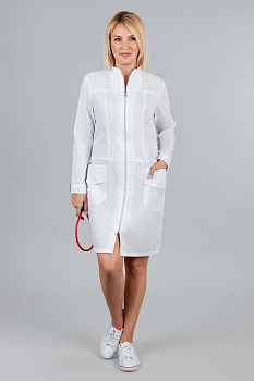 2-77-01-4Халат медицинский женский тк. Satory, Doctor Big от магазина Рабочий класс
