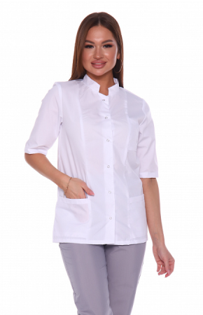 Блуза женская № 404 Тиси, цв.белый  от магазина Рабочий класс