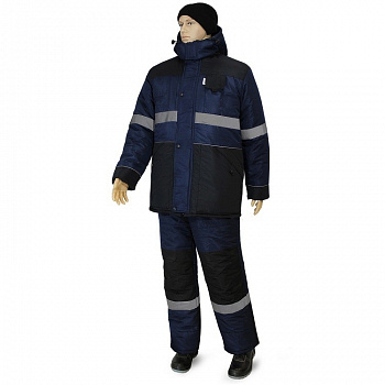 Костюм зимний «НордМен» цв. темно синий 4, особ-й. кл. пояс от магазина Рабочий класс